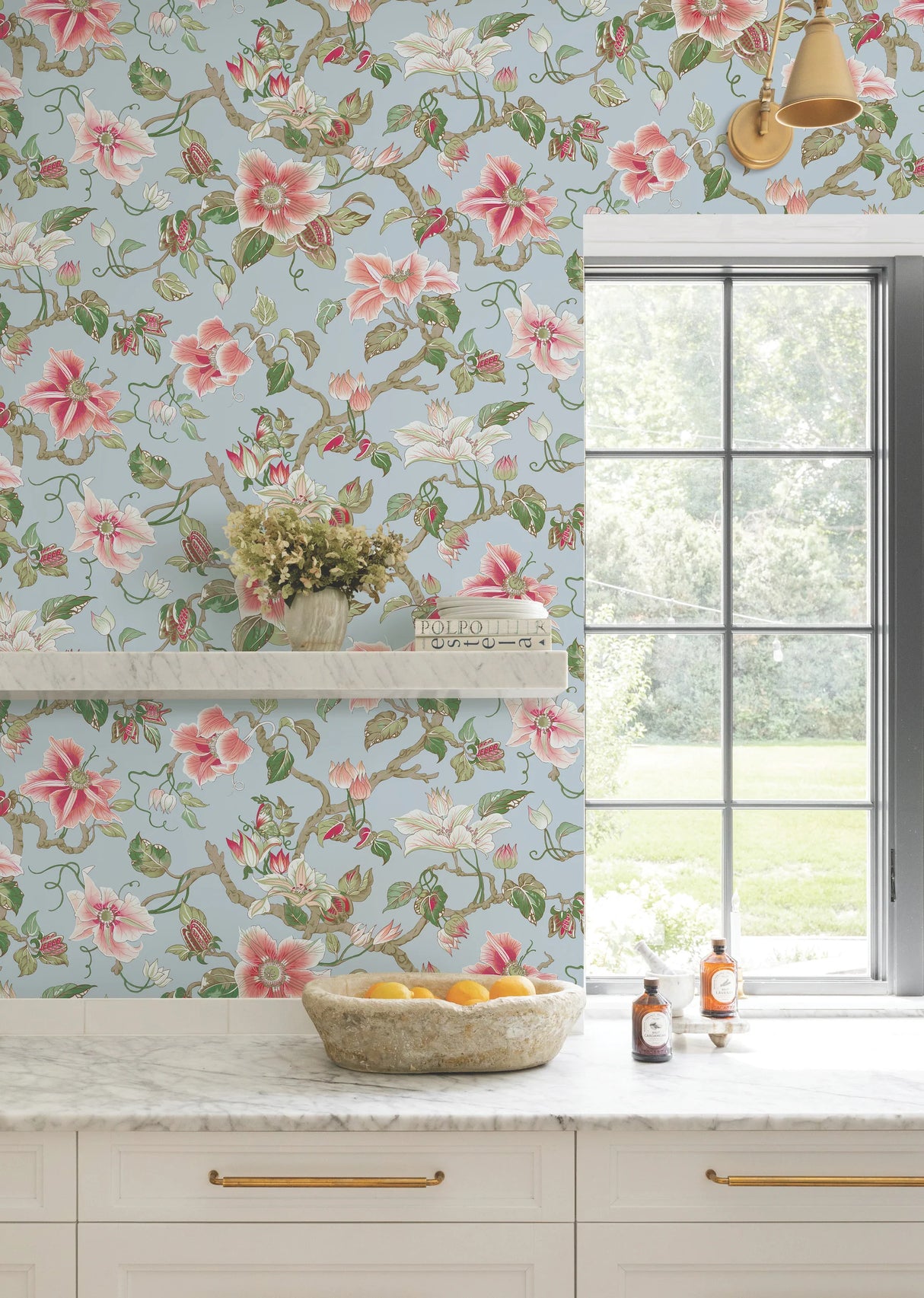 Marguerite Vine Wallpaper by Ronald Redding Wallpaper