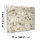 Marguerite Vine Wallpaper by Ronald Redding Wallpaper