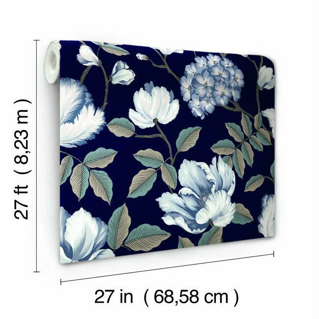 Morning Garden Wallpaper by Grandmillennial Wallpaper