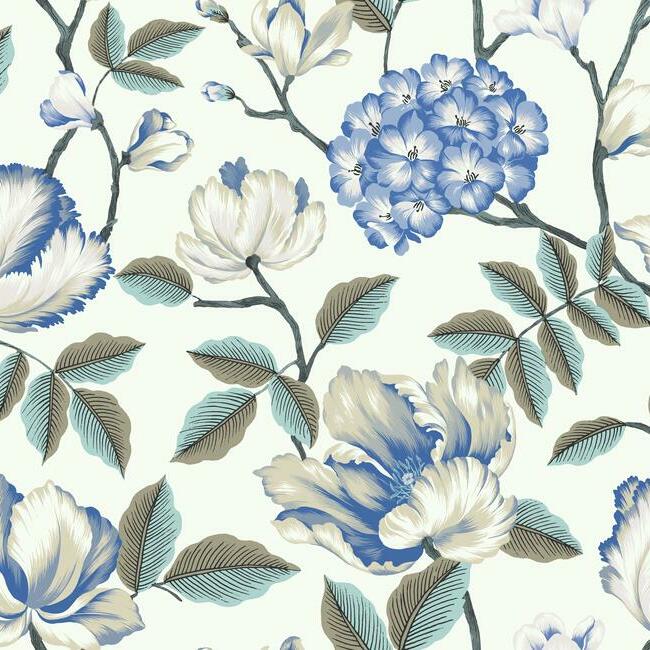 Morning Garden Wallpaper by Grandmillennial Wallpaper