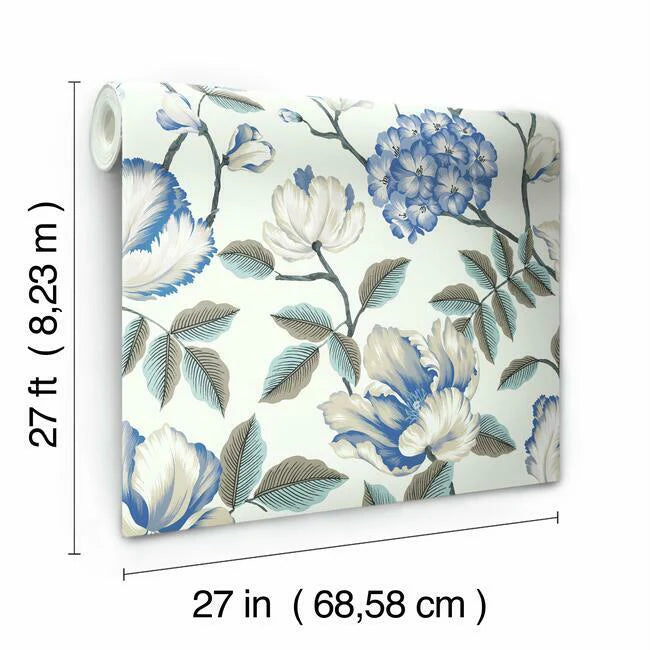 Morning Garden Wallpaper by Grandmillennial Wallpaper