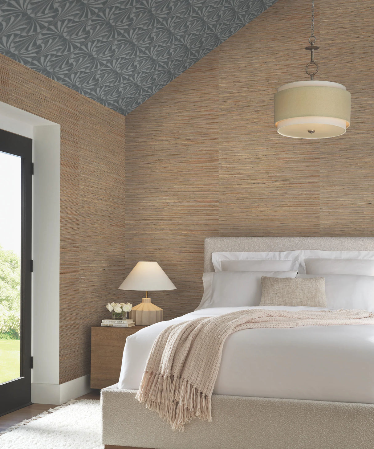 Bamboo Hemp Blend Wallpaper by Candice Olson Wallcoverings
