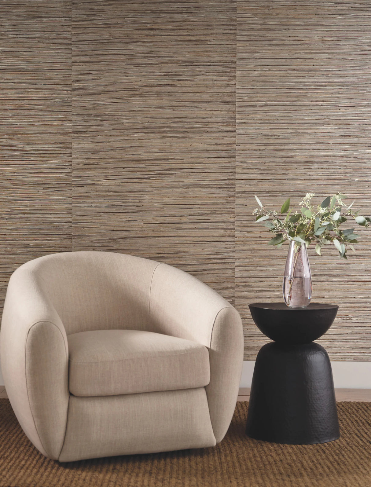 Bamboo Hemp Blend Wallpaper by Candice Olson Wallcoverings