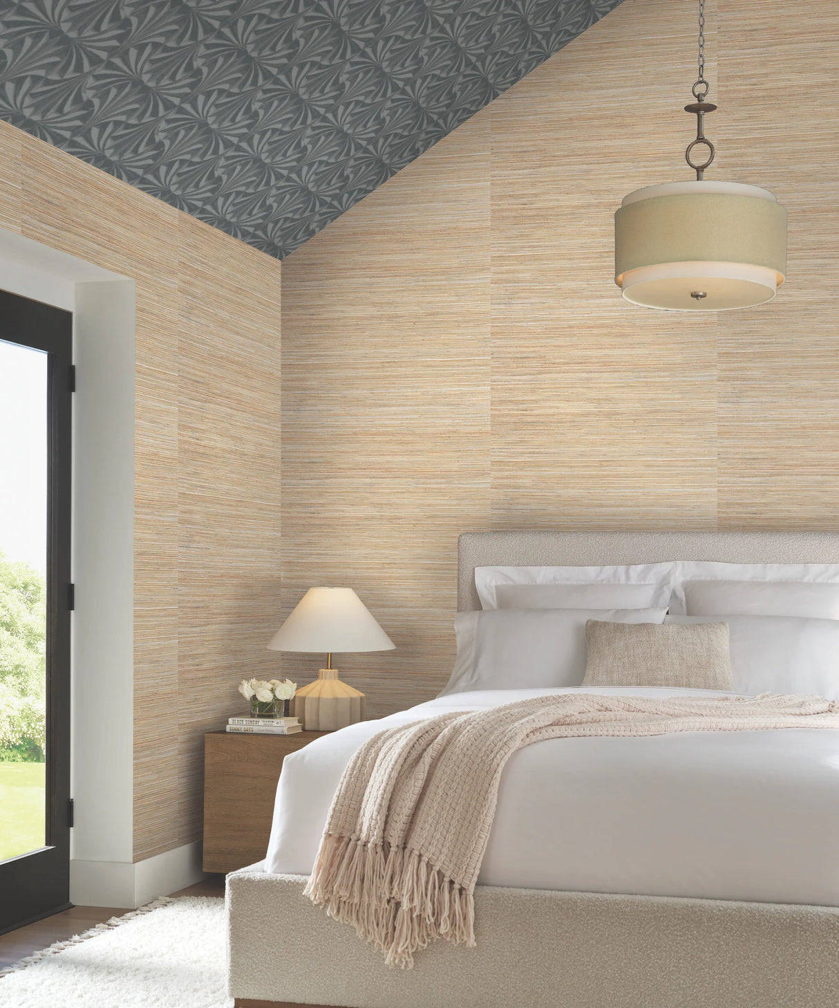 Bamboo Hemp Blend Wallpaper by Candice Olson Wallcoverings