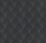 Metallic Scallop Wallpaper by Candice Olson Wallcoverings