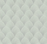Metallic Scallop Wallpaper by Candice Olson Wallcoverings
