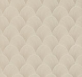 Metallic Scallop Wallpaper by Candice Olson Wallcoverings