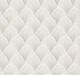 Metallic Scallop Wallpaper by Candice Olson Wallcoverings