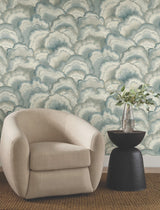 Abalone Fans Wallpaper by Candice Olson Wallcoverings