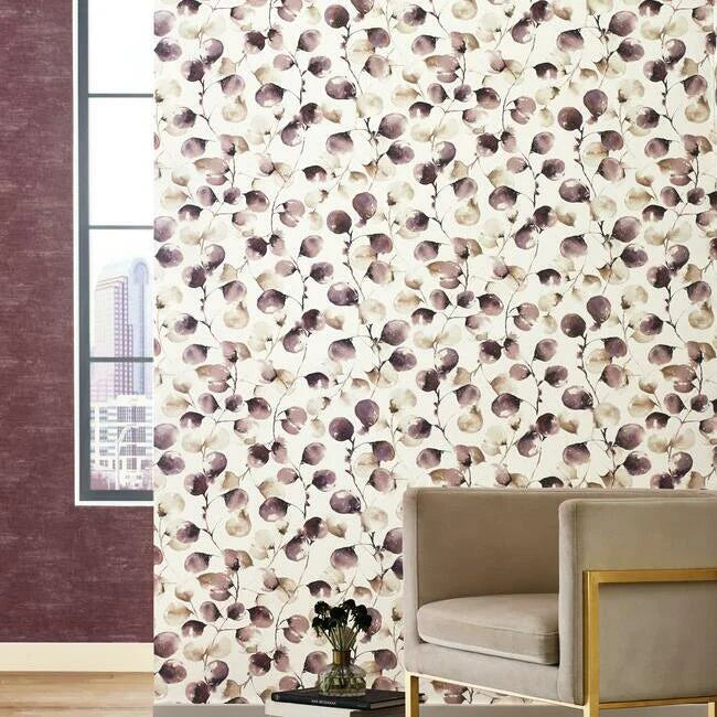 Eucalyptus Trail Wallpaper by Antonina Vella Wallpaper