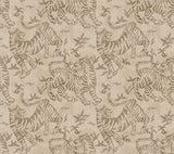 Orly Tigers Wallpaper by Lemieux Et Cie Wallpaper