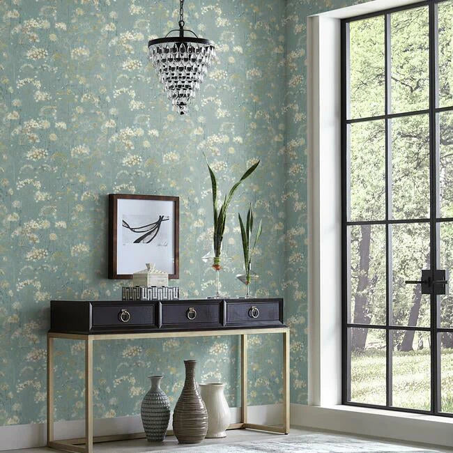 Botanical Fantasy Premium Peel + Stick Wallpaper by Candice Olson Wallcoverings