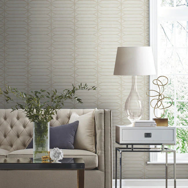 Pavilion Premium Peel + Stick Wallpaper by Candice Olson Wallcoverings