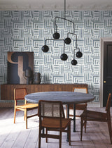 Painterly Labyrinth Wallpaper by Lemieux Et Cie Wallpaper