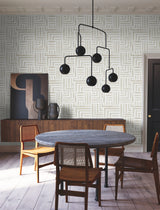 Painterly Labyrinth Wallpaper by Lemieux Et Cie Wallpaper