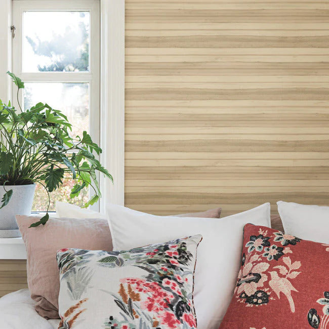 Pandora Leaf Wallpaper by Greenhouse Wallpaper