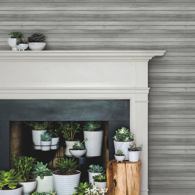 Pandora Leaf Wallpaper by Greenhouse Wallpaper