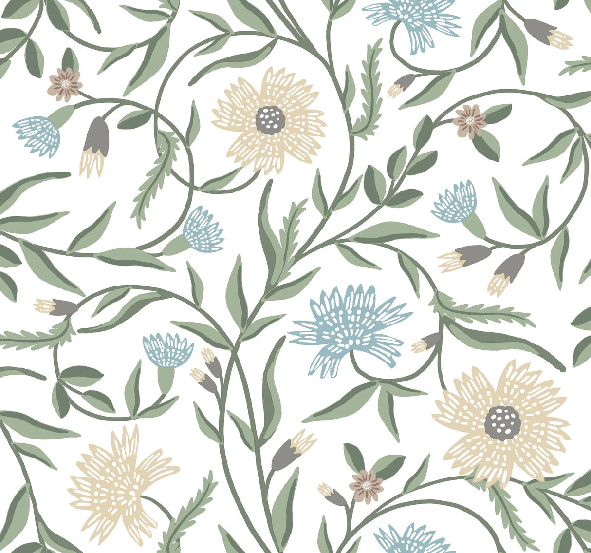 Aster Wallpaper by Rifle Paper Co. Third Edition