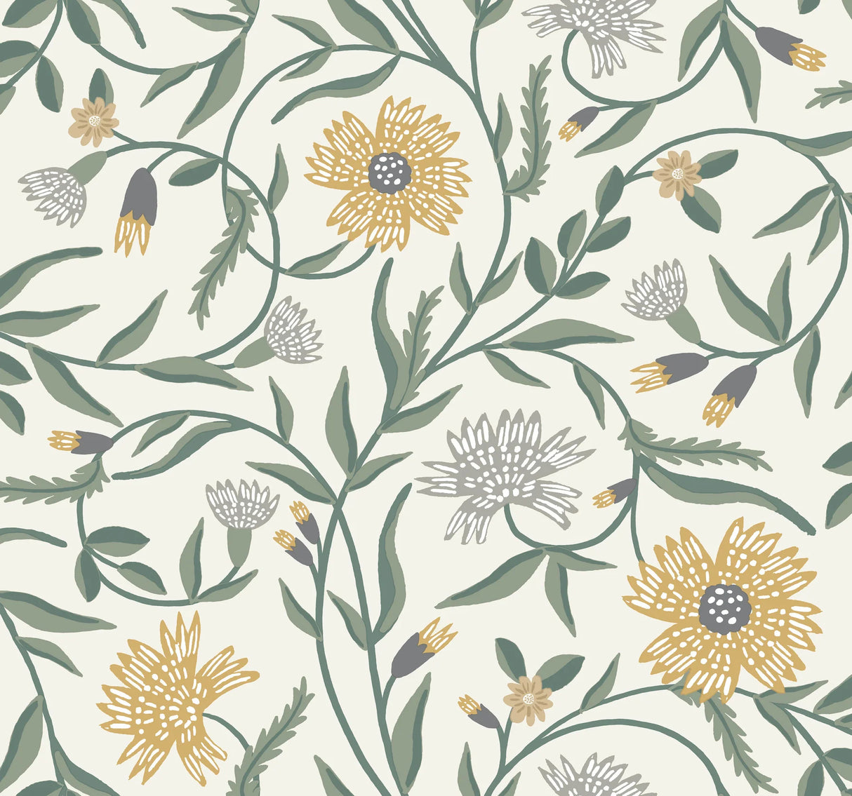 Aster Wallpaper by Rifle Paper Co. Third Edition