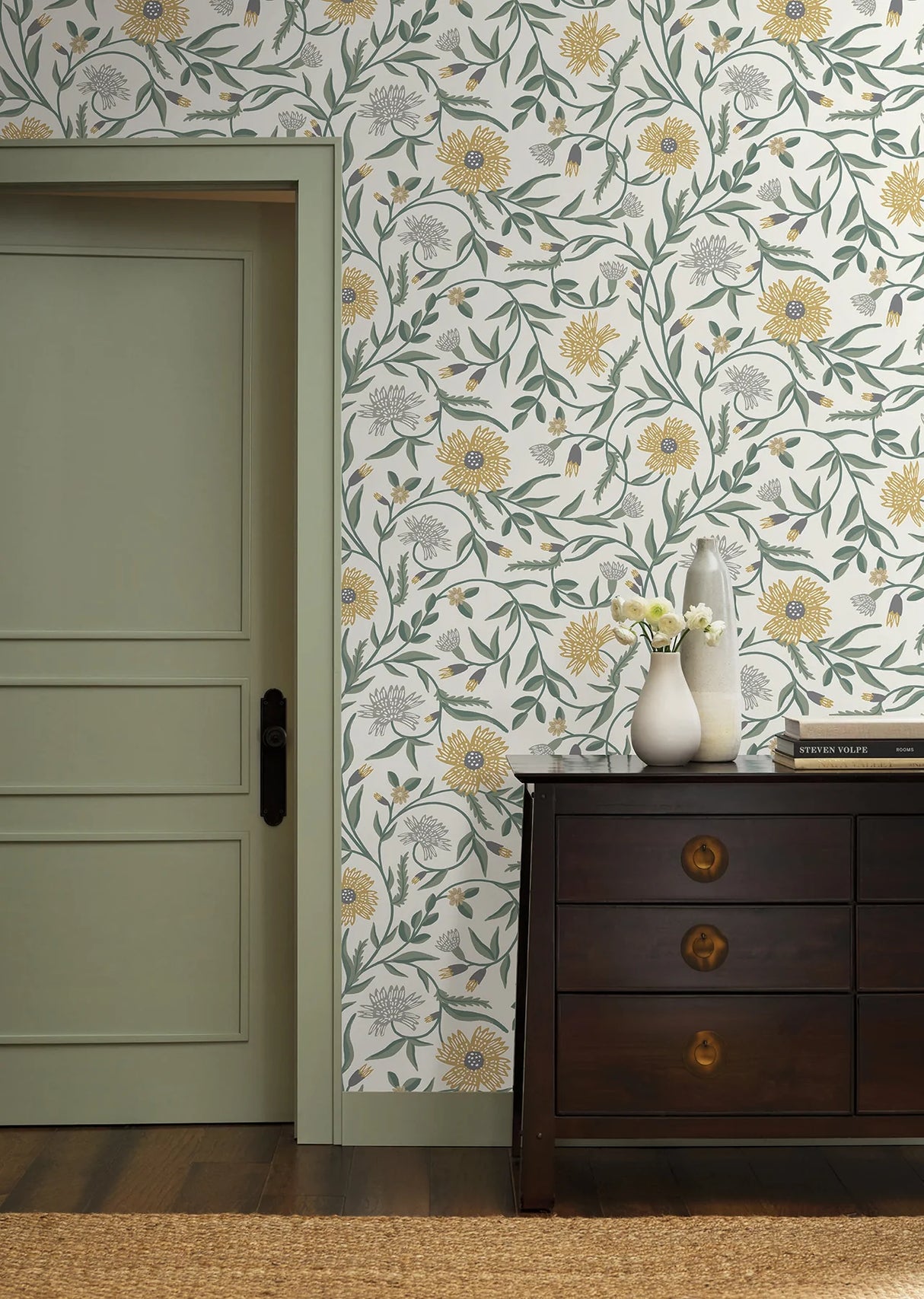 Aster Wallpaper by Rifle Paper Co. Third Edition