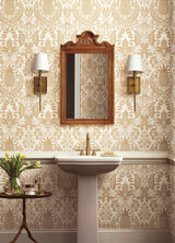 Pineapple Damask Wallpaper by Rifle Paper Co. Third Edition