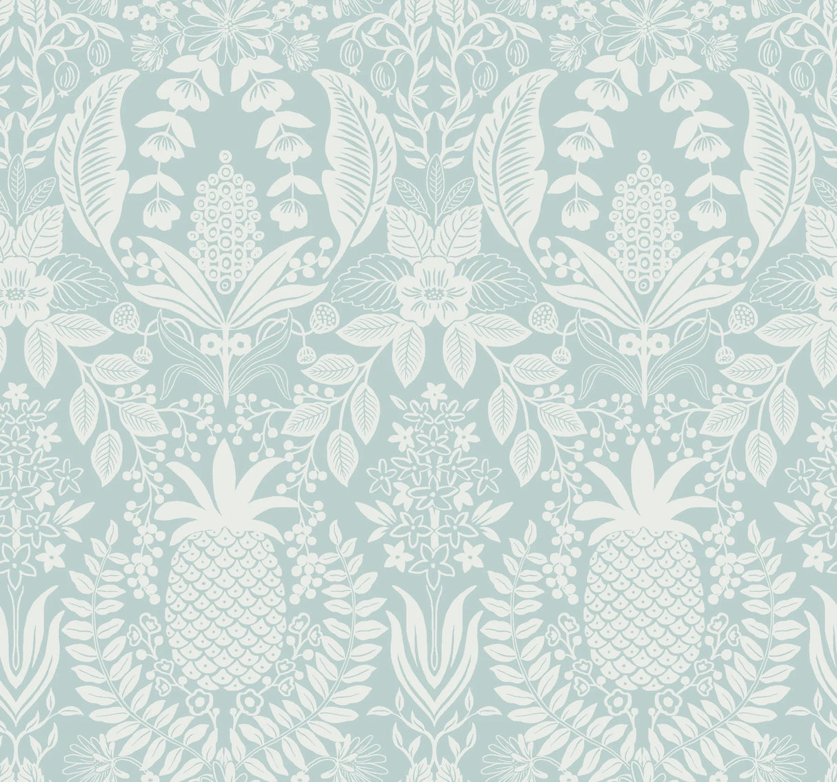 Pineapple Damask Wallpaper by Rifle Paper Co. Third Edition