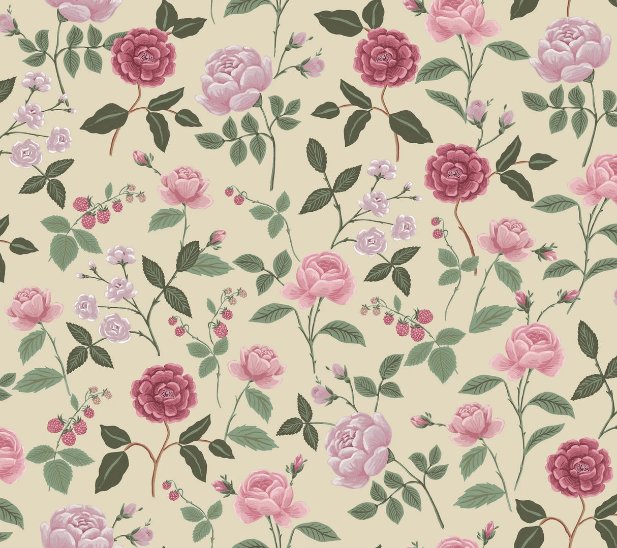 Roses Wallpaper by Rifle Paper Co. Third Edition