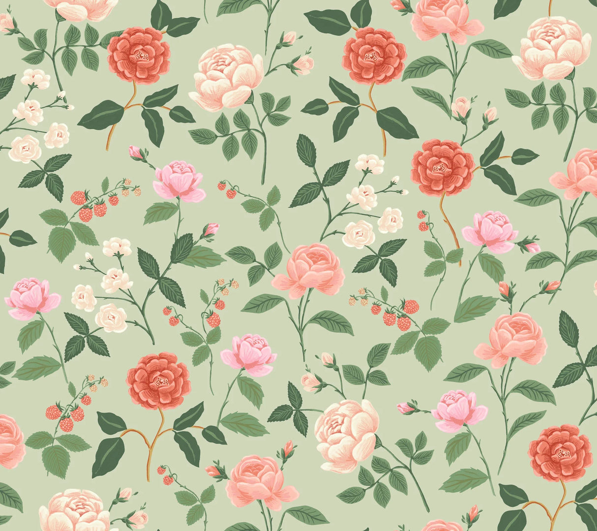 Roses Wallpaper by Rifle Paper Co. Third Edition