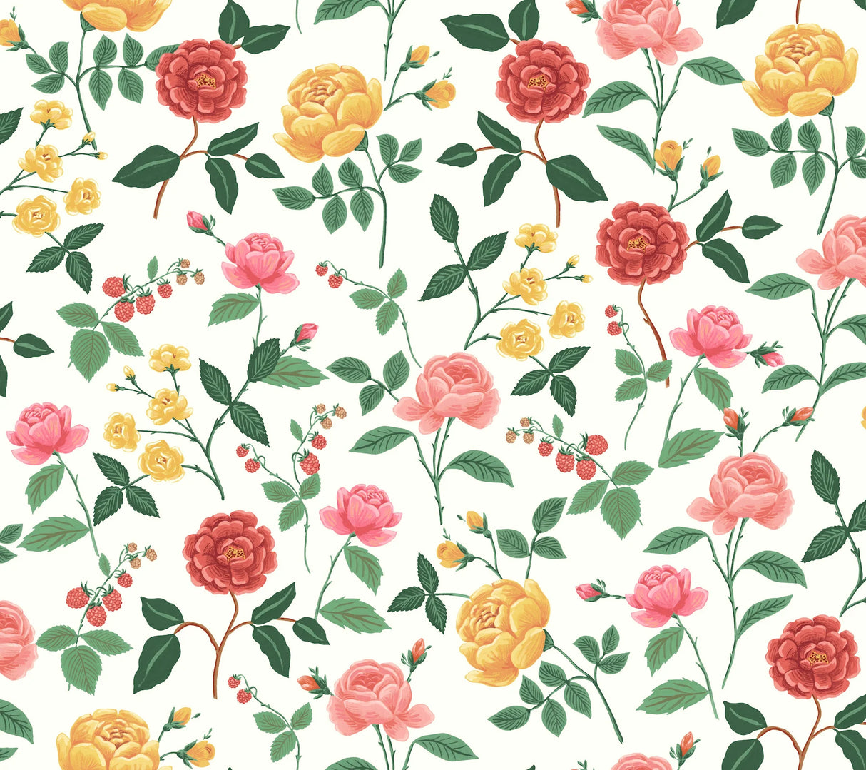 Roses Wallpaper by Rifle Paper Co. Third Edition