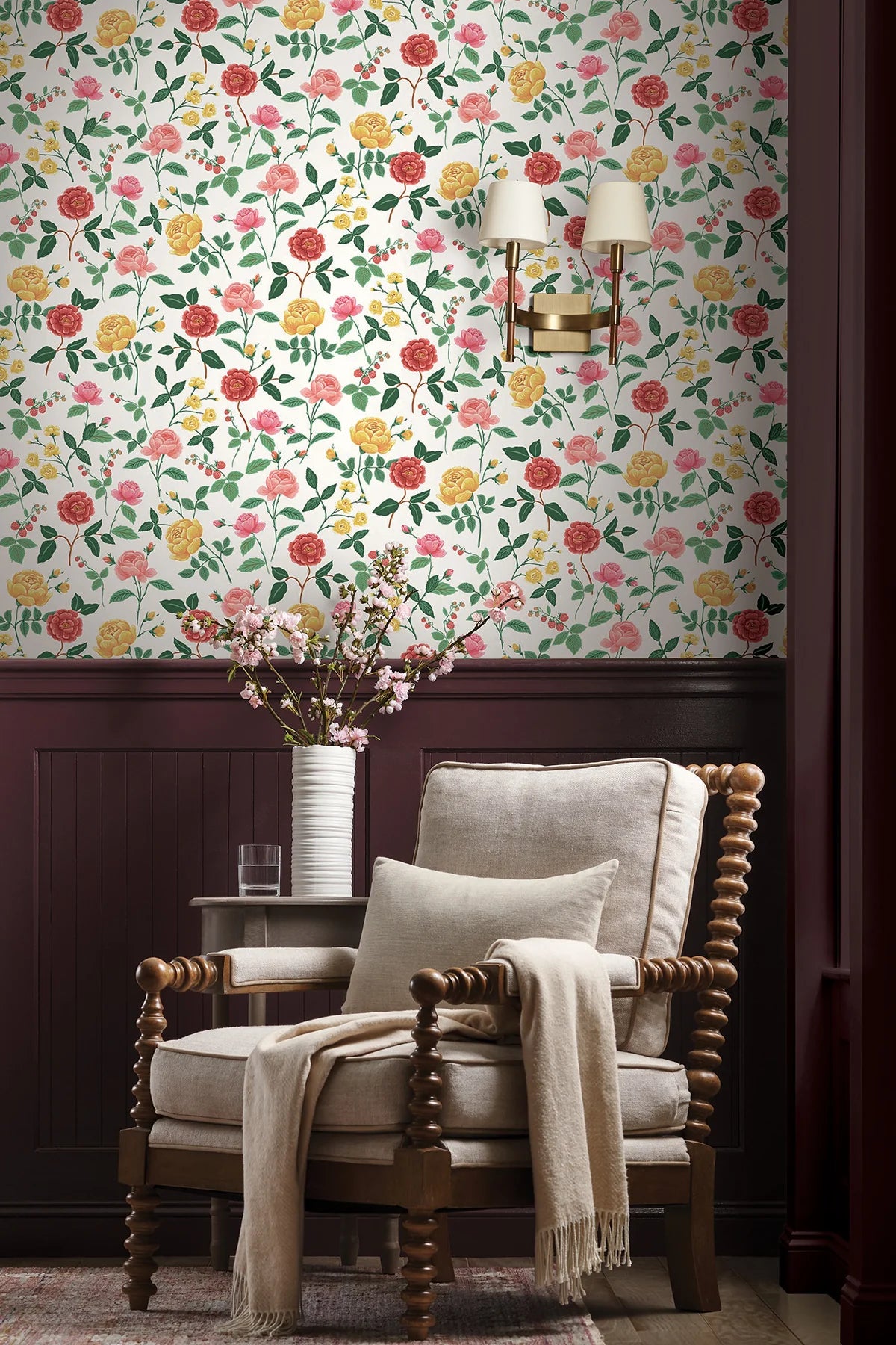 Roses Wallpaper by Rifle Paper Co. Third Edition