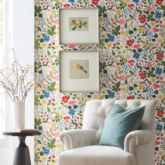 Strawberry Fields Wallpaper by Rifle Paper Co. Second Edition