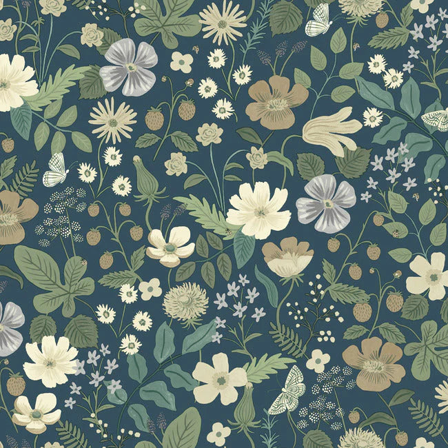 Strawberry Fields Wallpaper by Rifle Paper Co. Second Edition