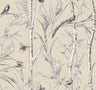 Bambou Toile Wallpaper by Toiles Resource Library