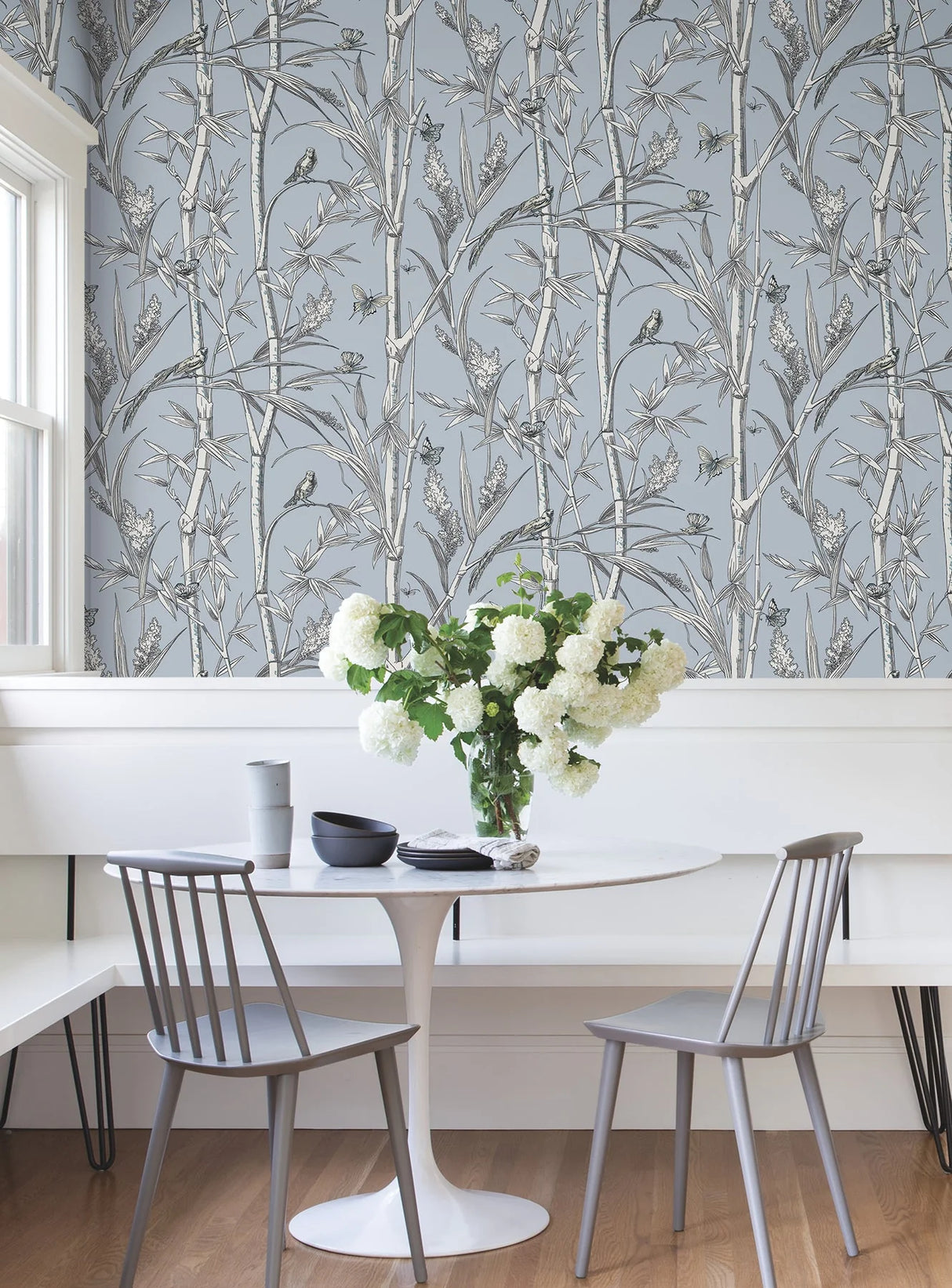 Bambou Toile Wallpaper by Toiles Resource Library