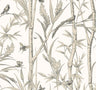 Bambou Toile Wallpaper by Toiles Resource Library