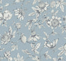 Passion Flower Toile Wallpaper by Toiles Resource Library
