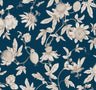 Passion Flower Toile Wallpaper by Toiles Resource Library