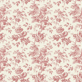 Anemone Toile Wallpaper by Toiles Resource Library