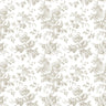 Anemone Toile Wallpaper by Toiles Resource Library