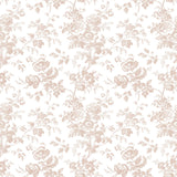 Anemone Toile Wallpaper by Toiles Resource Library