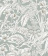 Orchid Conservatory Toile Wallpaper by Toiles Resource Library