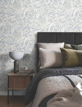 Orchid Conservatory Toile Wallpaper by Toiles Resource Library