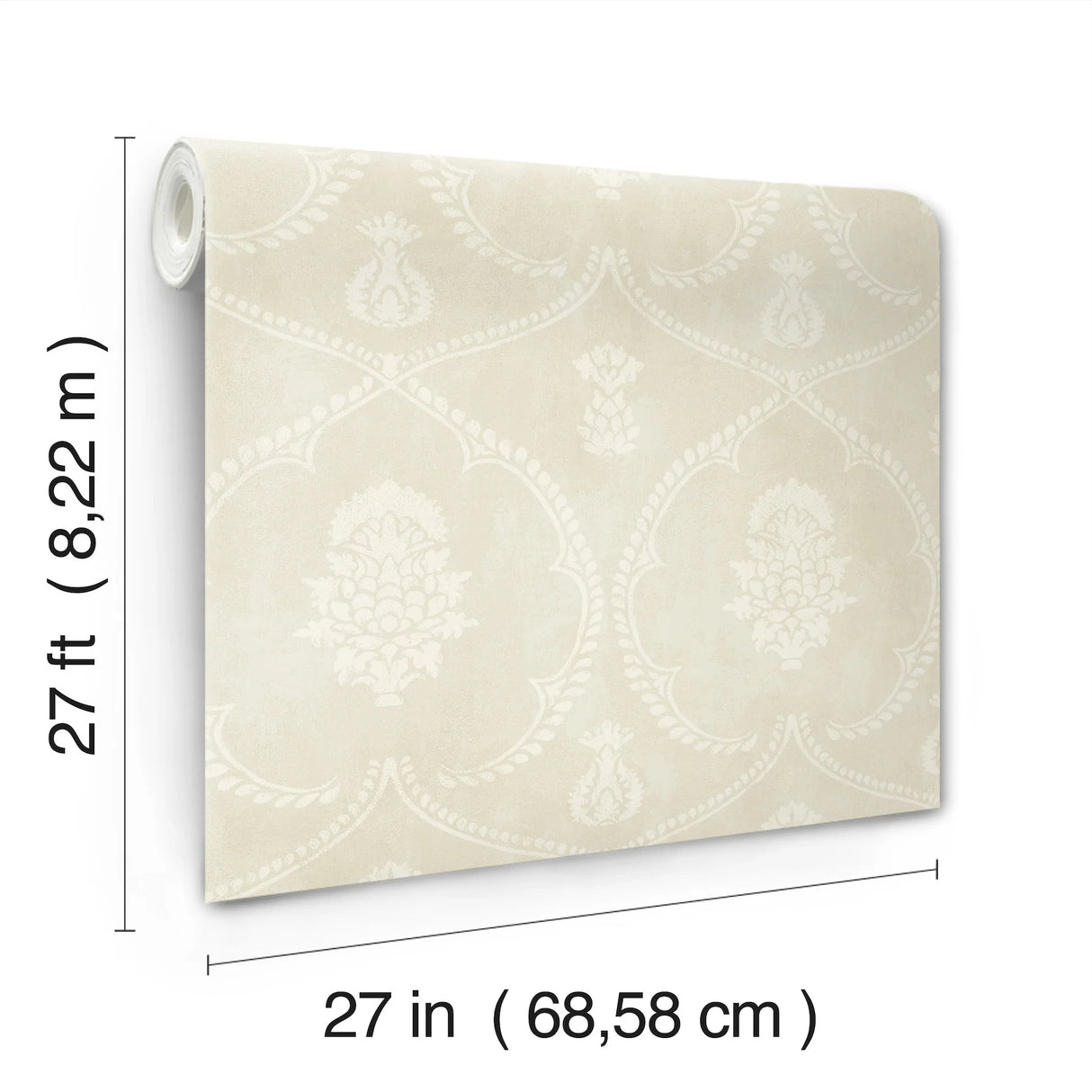 Royal Damask Wallpaper by Ronald Redding Wallpaper