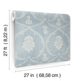 Royal Damask Wallpaper by Ronald Redding Wallpaper