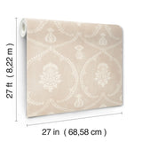 Royal Damask Wallpaper by Ronald Redding Wallpaper