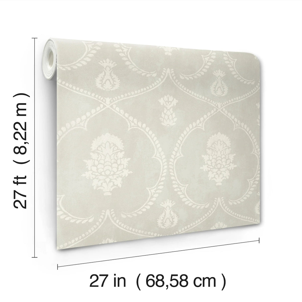 Royal Damask Wallpaper by Ronald Redding Wallpaper