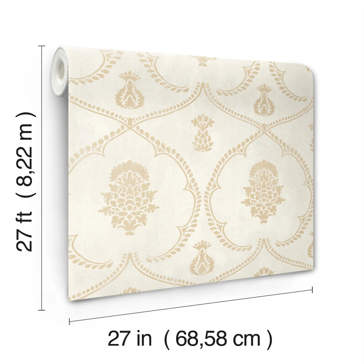 Royal Damask Wallpaper by Ronald Redding Wallpaper