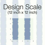 Scalloped Stripe Wallpaper by Grandmillennial Wallpaper