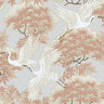 Sprig & Heron Wallpaper by Ronald Redding Wallpaper