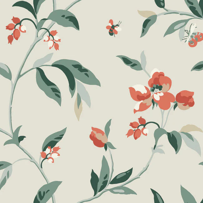 Springtime Wallpaper by Greenhouse Wallpaper